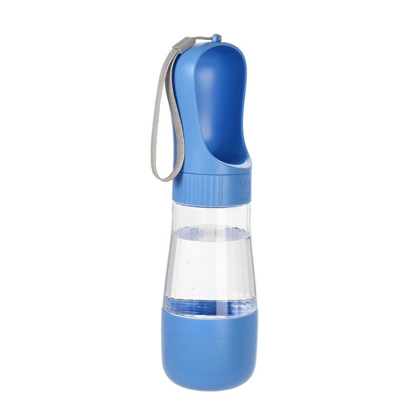 Portable Dog Water Bottle With Food Container
