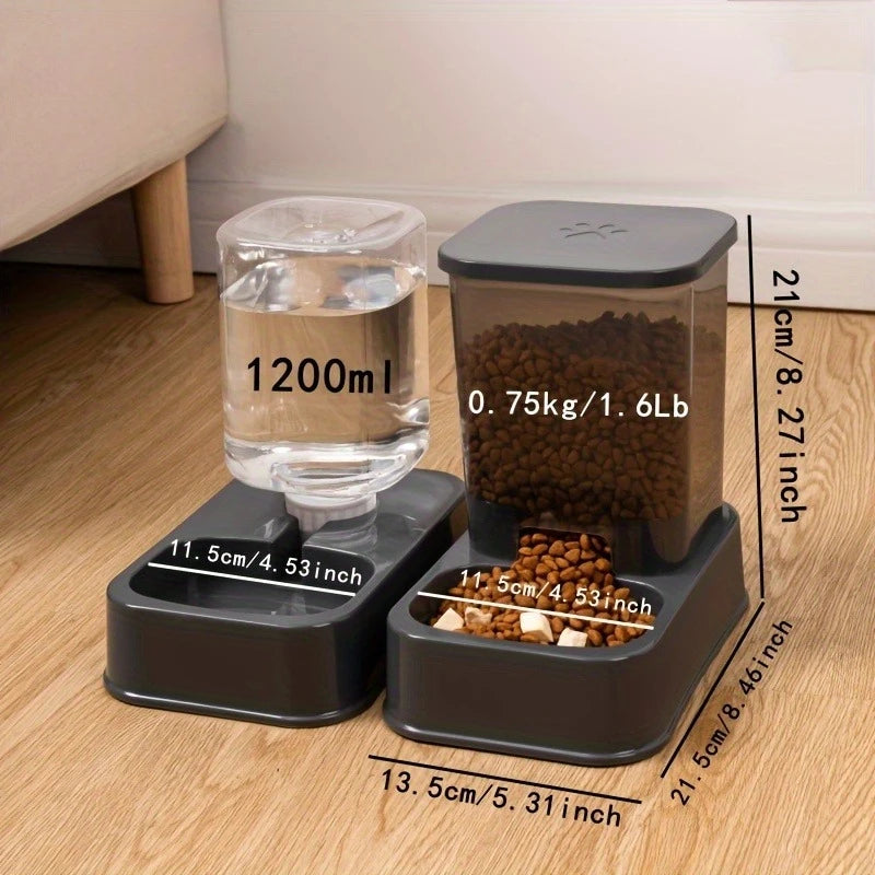 Automatic Cat and Dog Feeder with Drinker