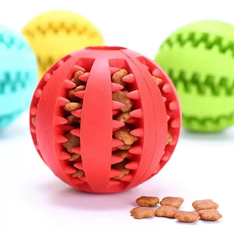 Cross-border pet dog leakage toy balls