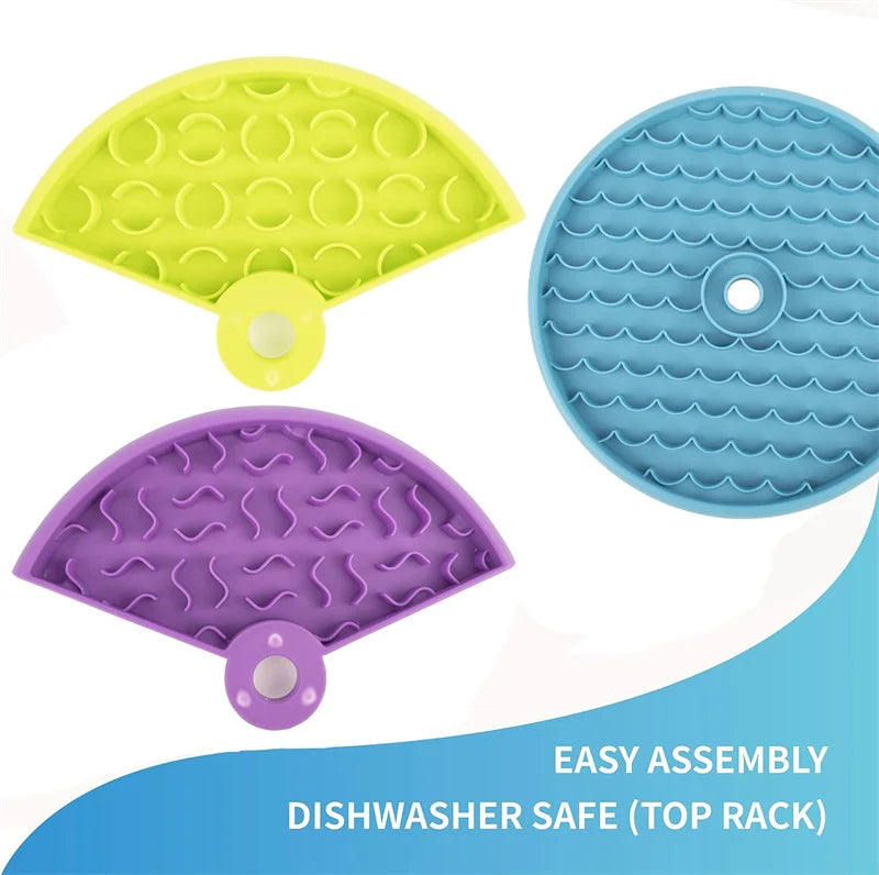 Slow Feeder Dog Bowl Mental Stimulate Detachable Puzzle