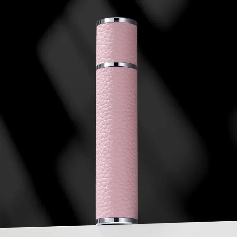 10ML Portable Compact Leather Perfume Bottle Multipurpose Sprayer Refillable Empty Perfume Atomizer for Travel Outdoor Container