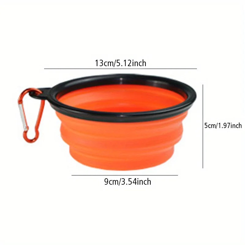 Dog Folding Bowl Portable Dog Travel Bowl