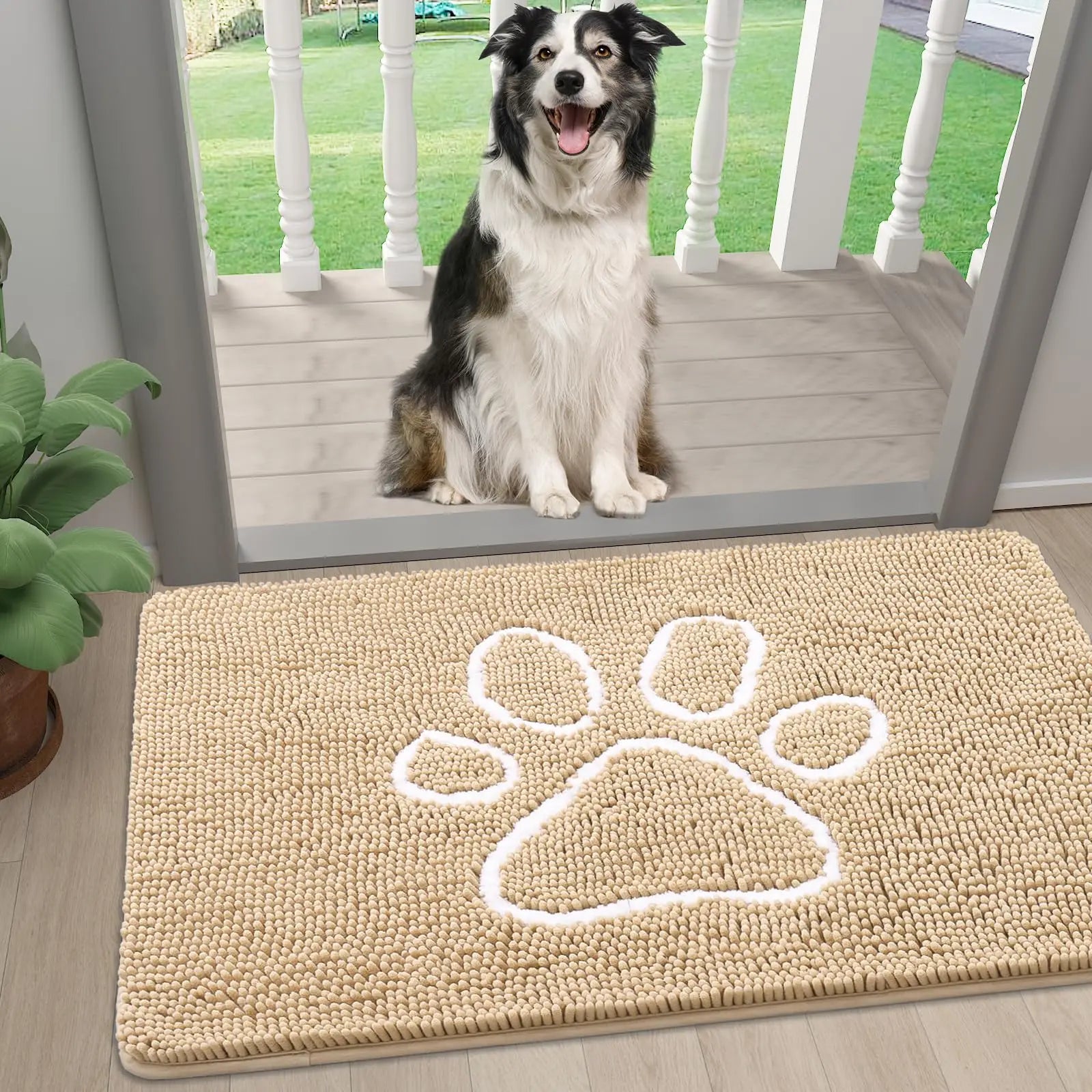 Mat For Muddy Paws Quick Dry In-Door