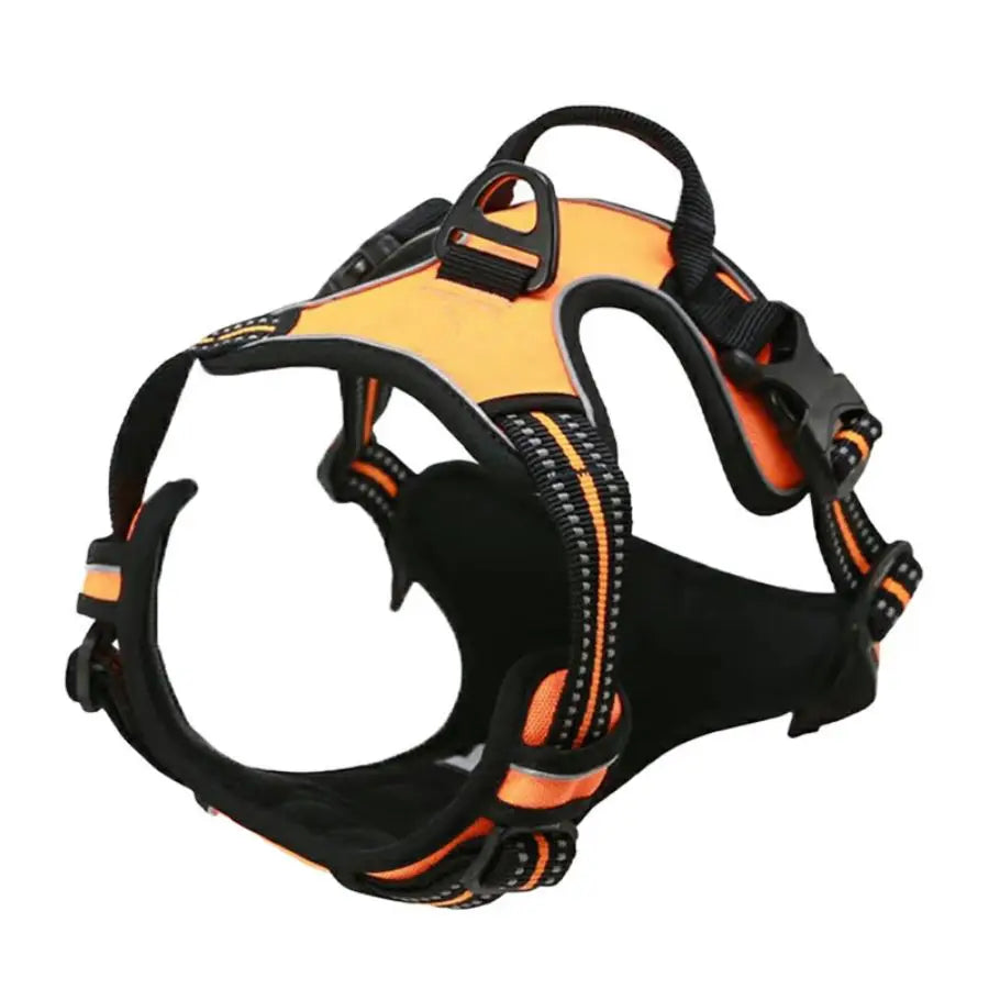 No Pull Dog Harness Front Clip Heavy Duty Reflective