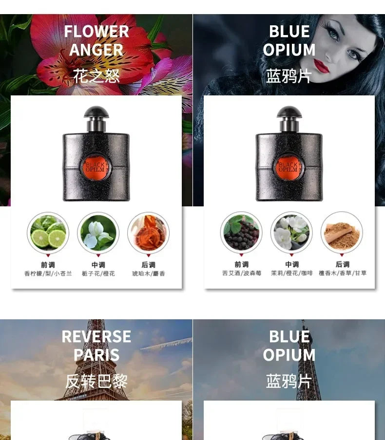7.5ml Samples Perfume Original Women Men Luxury Long Lasting Floral Fruity Aroma Atomizer Perfumes Natural Body Spray Fragrance