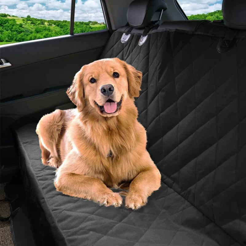 Car Dog Seat Cover For Back Seat Waterproof Auto Rear Pet Seat