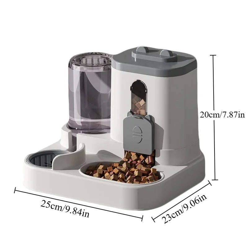 Cat Bowl Automatic Feeder with Spill Proof