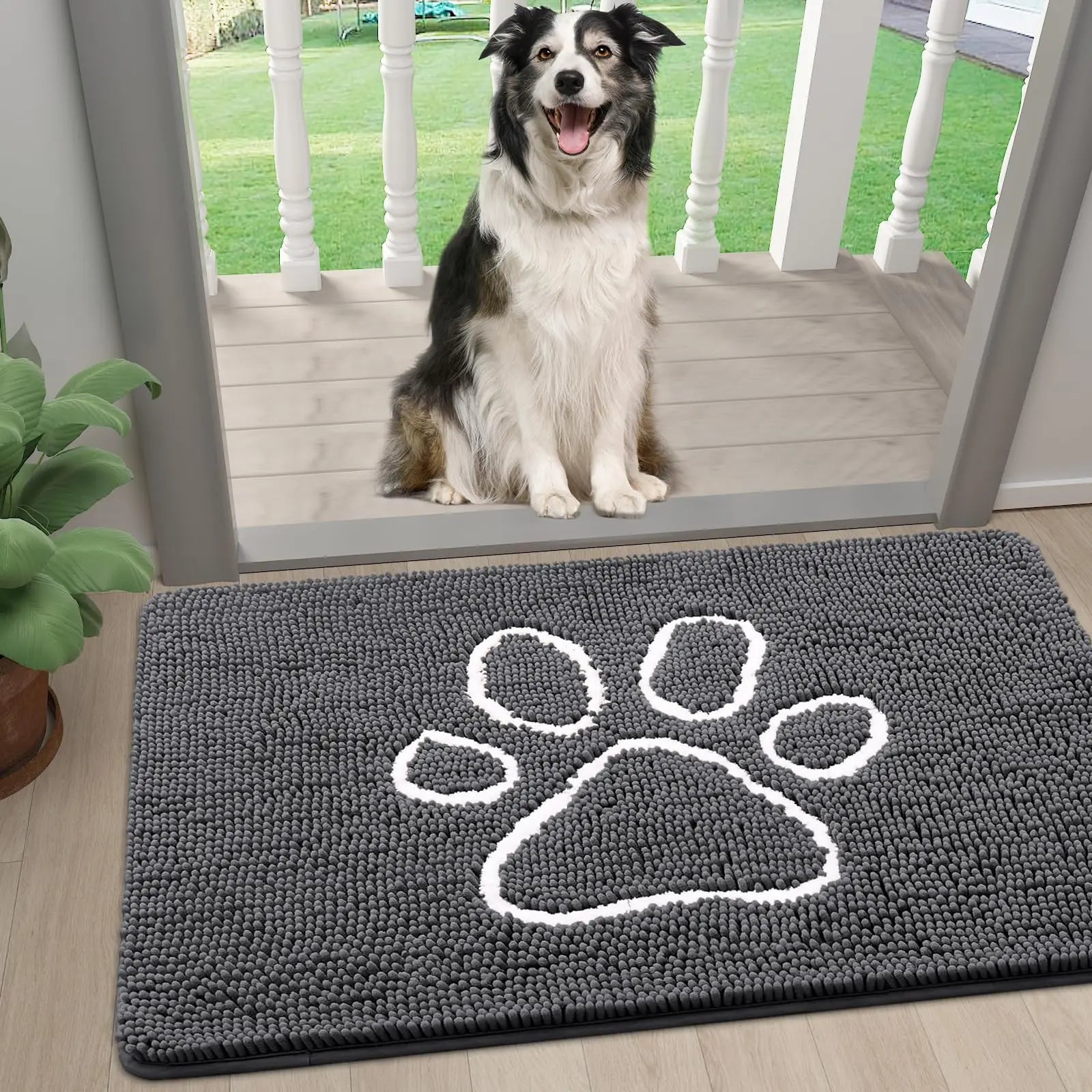 Mat For Muddy Paws Quick Dry In-Door