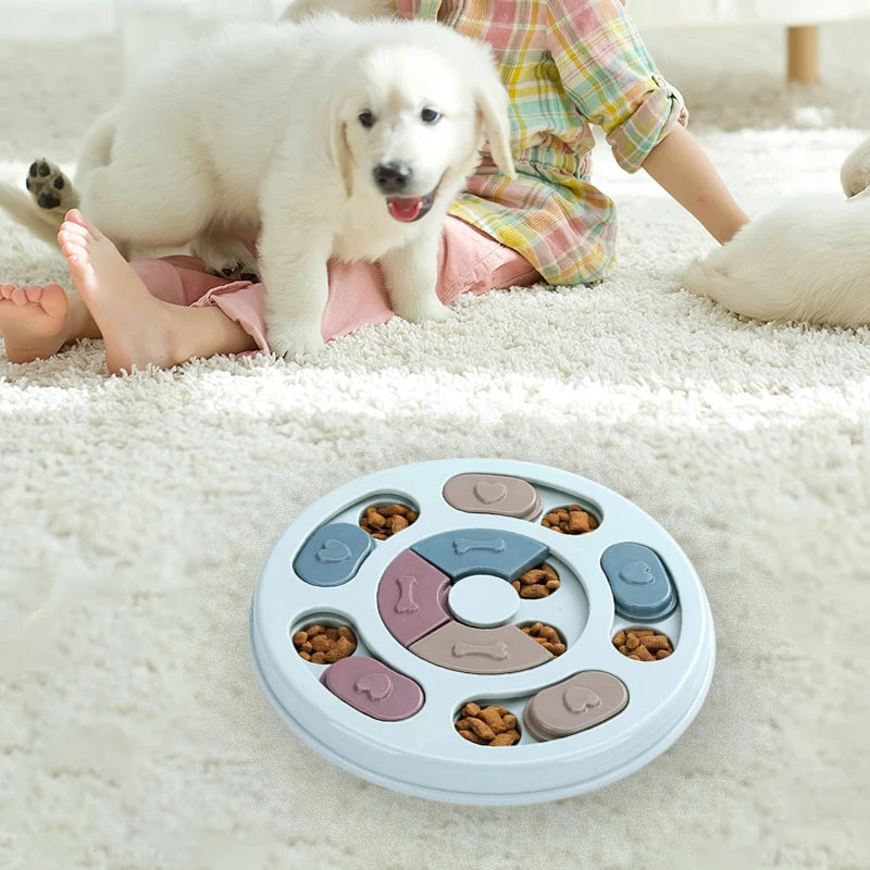 Pet Feeder Dog Educational Toys Increase Puppy Intellectual Food Dispenser