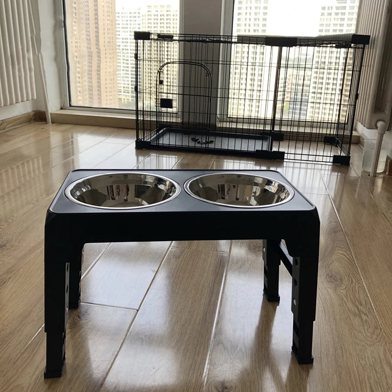 BOOTEELY Elevated Dog Feeder Bowls