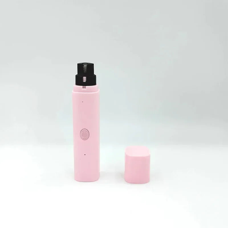 New Electric Dog Nail Clippers Rechargeable USB Charging LED Light