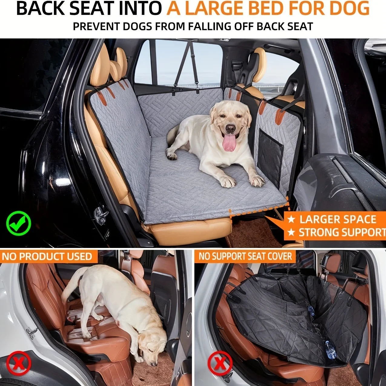 Dog Seat Cover Car Seat Cover For Pets,Waterproof Pet Seat Cover Hammock
